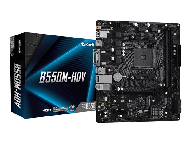 ASROCK B550M-HDV AM4 mATX