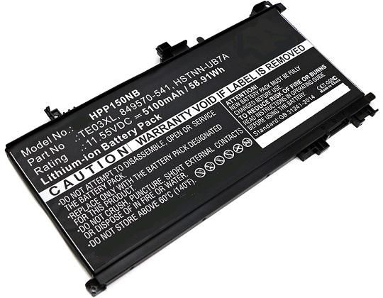 CoreParts Laptop Battery for HP 59Wh Li-ion 5100mAh