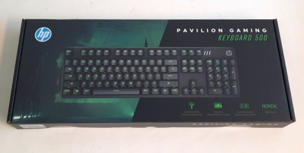 HP Pavilion Gaming 500 näppäimistö