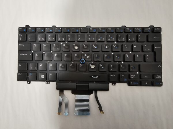 Dell Latitude 54XX/74XX Series 0JPRWH Backlit Keyboard (SWE/FIN) (Käyt.) - B