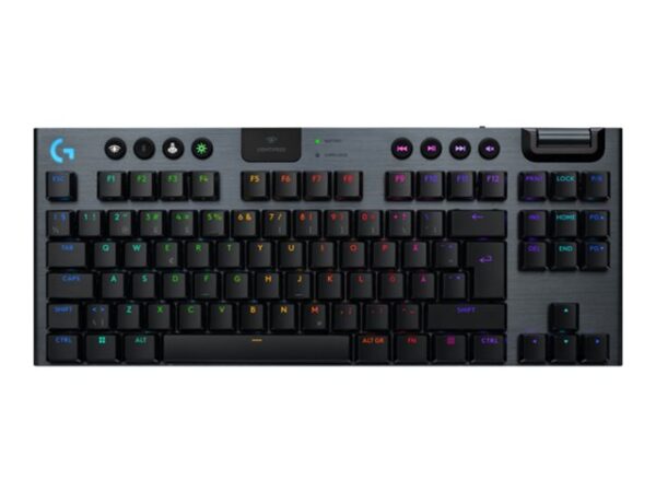 LOGITECH G915 X LIGHTSPEED TKL Wireless Gaming Keyboard Tactile - BLACK (Nordic)