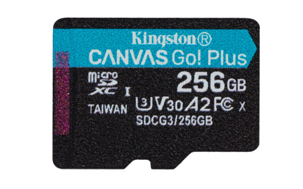 KINGSTON 256GB microSDXC Canvas Go Plus