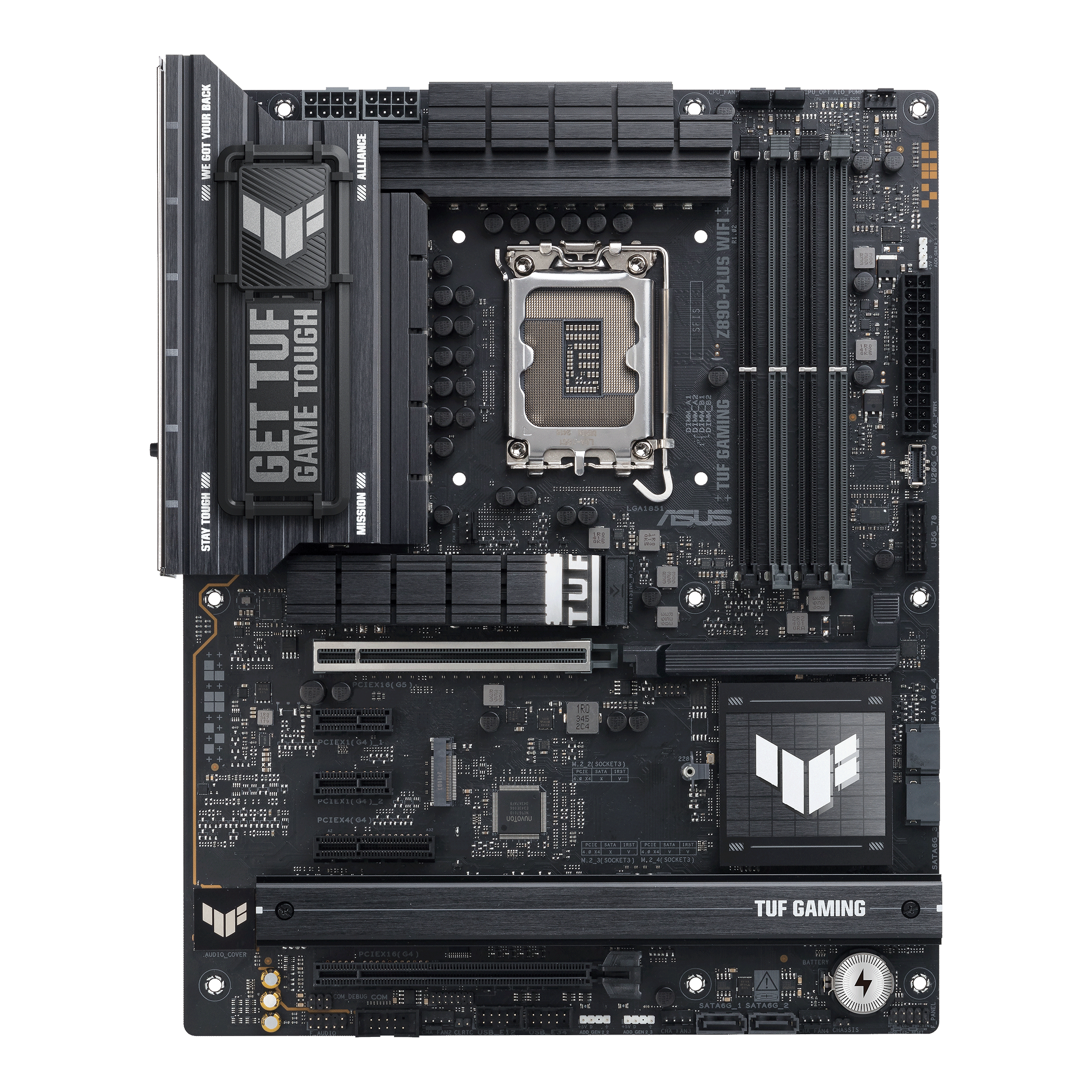 ASUS TUF GAMING Z890-PLUS WIFI Intel LGA1851 (Socket V1) ATX