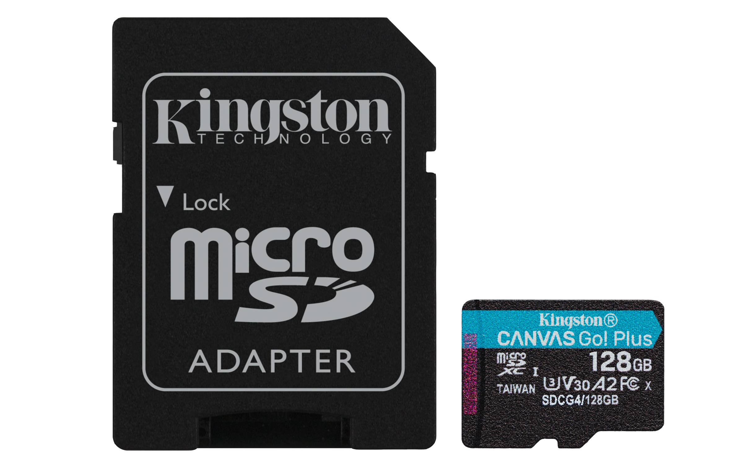 Kingston Technology Canvas Go! Plus 128 GB MicroSD UHS-I Luokka 10