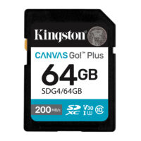 Kingston Technology Canvas Go! Plus 64 GB SDXC UHS-I Luokka 10